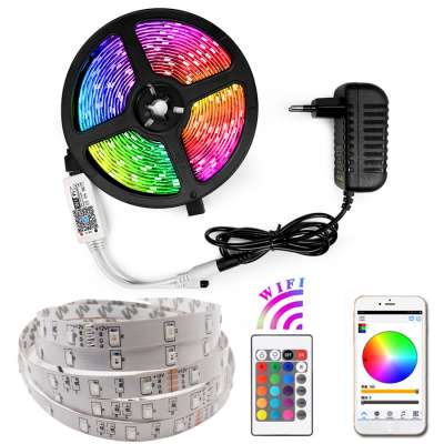 2835 5M 10M DC12V Smart rgb neon high quality waterproof led strip light