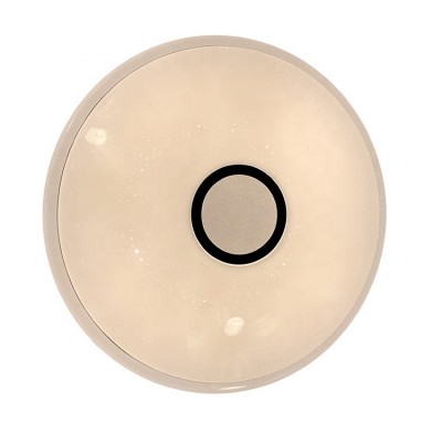 Modern design multi color round plastic covers star effect led panel ceiling light