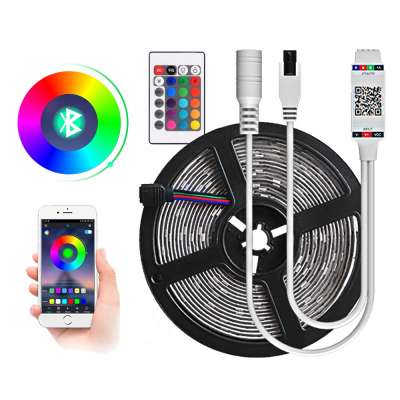 Cheap wholesale rgb smd smart outdoor 5m 10m bluetooth wifi led strip light